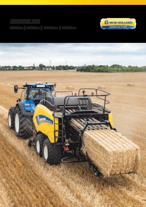 Големи квадратни преси + преси с висока плътност New Holland BB 870 Plus