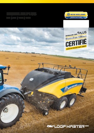 Големи квадратни преси + преси с висока плътност New Holland BB 870 Plus