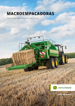 Големи квадратни преси + преси с висока плътност John Deere L624 