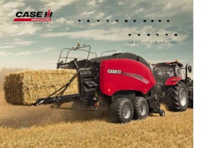 Големи квадратни преси + преси с висока плътност Case IH LB 424 XL