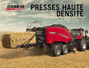 Големи квадратни преси + преси с висока плътност Case IH LB 424 XL