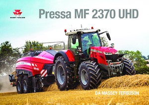 Големи квадратни преси + преси с висока плътност Massey Ferguson MF 2370UHDTC