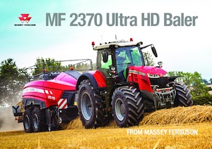 Големи квадратни преси + преси с висока плътност Massey Ferguson MF 2370UHDTP