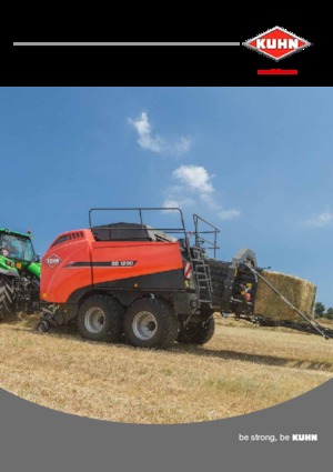 Големи квадратни преси + преси с висока плътност Kuhn SB 1270 X