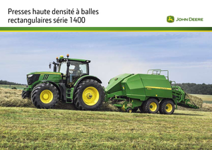 Големи квадратни преси + преси с висока плътност John Deere 1434 C