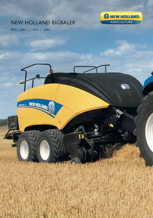 Големи квадратни преси + преси с висока плътност New Holland BB 1290 R