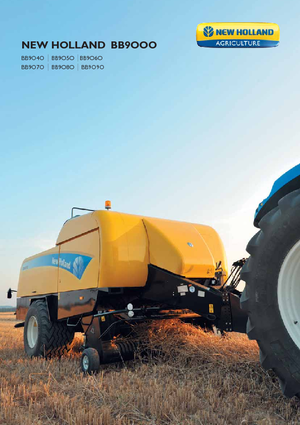 Големи квадратни преси + преси с висока плътност New Holland BB 9080 R
