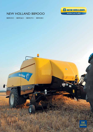 Големи квадратни преси + преси с висока плътност New Holland BB 9080 R