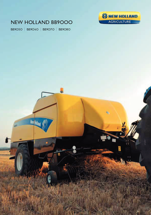 Големи квадратни преси + преси с висока плътност New Holland BB 9080 R