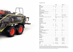 Големи квадратни преси + преси с висока плътност Claas Quadrant 3200 RC