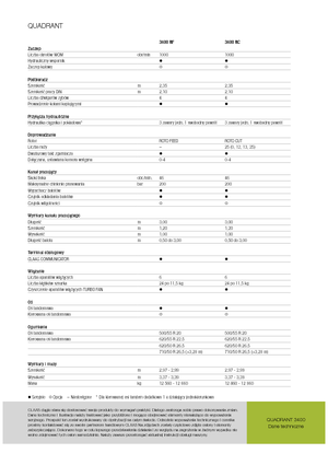 Големи квадратни преси + преси с висока плътност Claas Quadrant 3400 RC