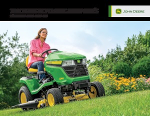 Косачки за трева и градински трактори John Deere X350