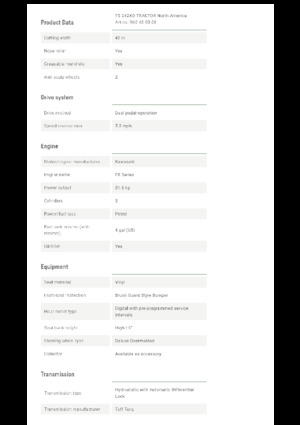 Косачки за трева и градински трактори Husqvarna TS 242XD