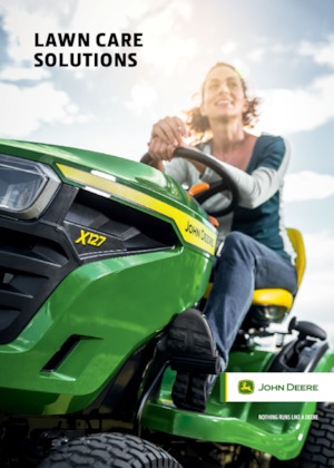 Косачки за трева и градински трактори John Deere X350R