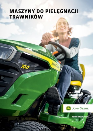 Косачки за трева и градински трактори John Deere X350R