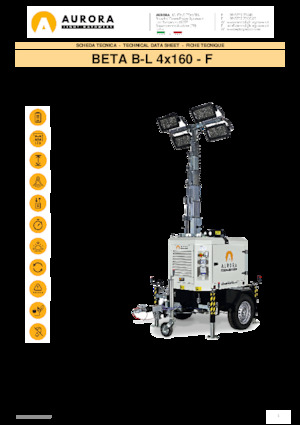 Светлинни кули Aurora Beta B-L 4x160 - F