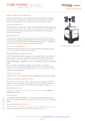 Светлинни кули Generac Mobile Cube Hybrid