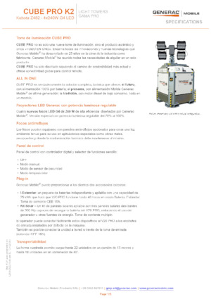 Светлинни кули Generac Mobile Cube Pro