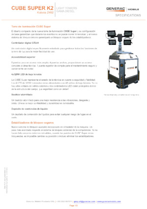 Светлинни кули Generac Mobile Cube Super K2