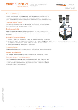 Светлинни кули Generac Mobile Cube Super Y2