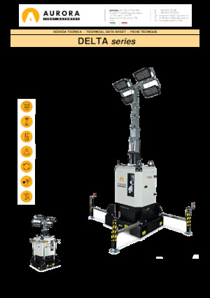 Светлинни кули Aurora Delta 4x320W