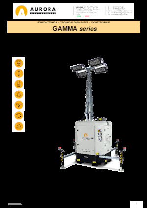 Светлинни кули Aurora Gamma 4x160W