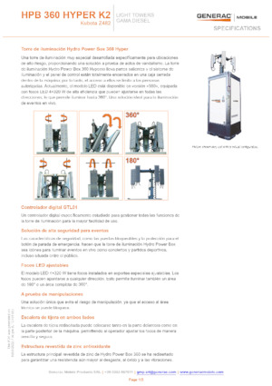 Светлинни кули Generac Mobile HPB 360 Hyper K2