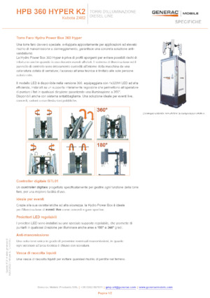 Светлинни кули Generac Mobile HPB 360 Hyper K2