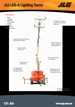 Светлинни кули JLG LED-8