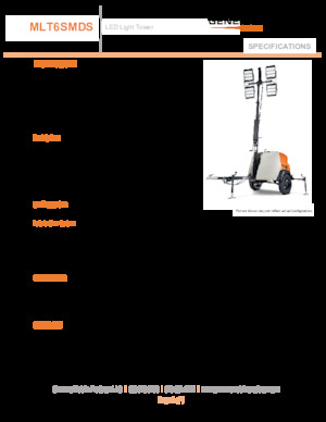 Светлинни кули Generac Mobile MLT6 SMDS