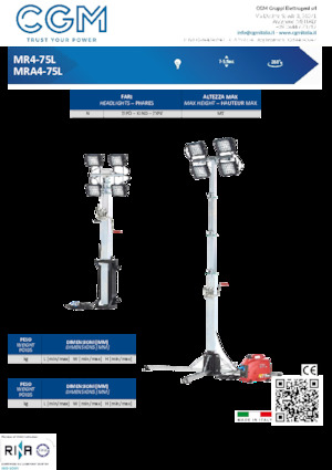 Светлинни кули CGM MR4-75L