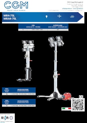 Светлинни кули CGM MRA4-75L