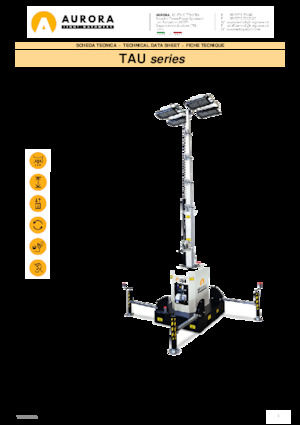 Светлинни кули Aurora Tau 4x320W