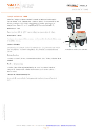 Светлинни кули Generac Mobile VMAX