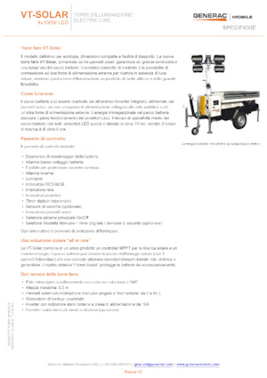 Светлинни кули Generac Mobile VT-Solar