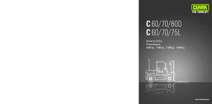 Челни мотокари, пропан-бутан Clark C60 L