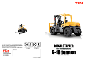 Челни мотокари, пропан-бутан TCM FG 60-2