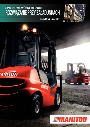 Челни мотокари, пропан-бутан Manitou MI 30 G