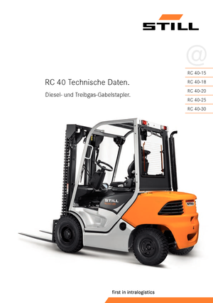 Челни мотокари, пропан-бутан Still RC 40-25 T