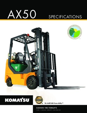 Челни мотокари, пропан-бутан Komatsu FG 15 HT-20