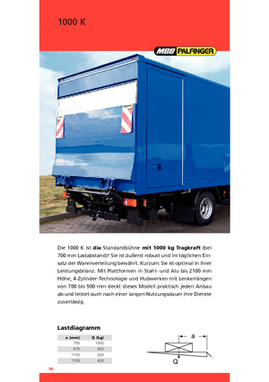 Товарни платформи MBB Palfinger 1000 K