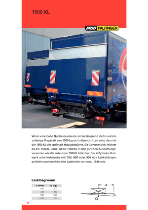 Товарни платформи MBB Palfinger 1500 KL