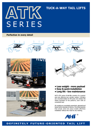 Товарни платформи AHT ATK 500 ST/ST