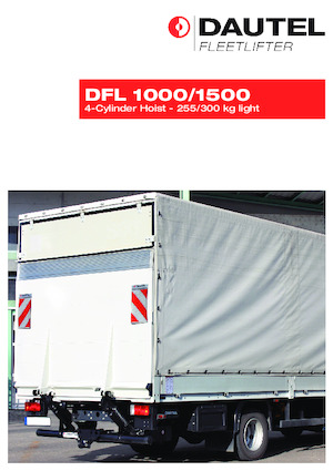 Товарни платформи DAUTEL DFL 1000