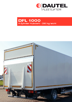 Товарни платформи DAUTEL DFL 1000