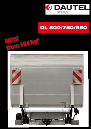 Товарни платформи DAUTEL DL 950