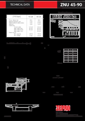 Товарни платформи ZEPRO ZNU 45-90