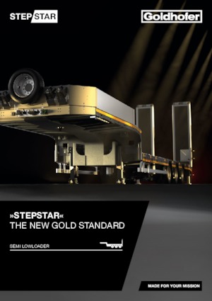 Полуремаркета с ниска платформа Goldhofer STEPSTAR