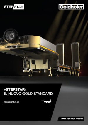 Полуремаркета с ниска платформа Goldhofer STEPSTAR
