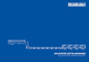 Полуремаркета с ниска платформа Goldhofer STZ-T